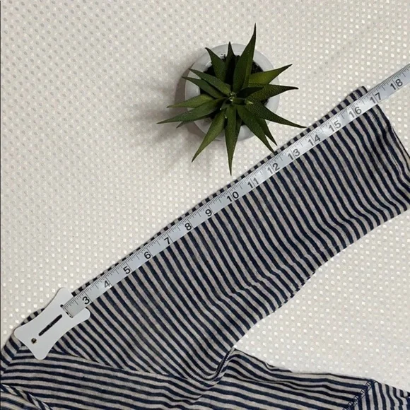 ANTHROPOLOGIE - lil linen blue striped dress - Picture 3 of 8